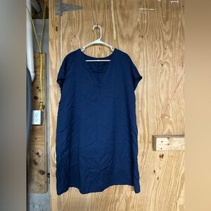 SHEIN Curve Deep Blue thin dress